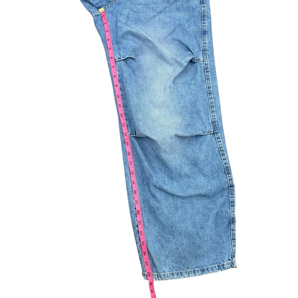 Free People Newbies Solid Slouchy Jeans Stone Wash Wide Leg Size Small Baggy Y2K - Picture 6 of 16